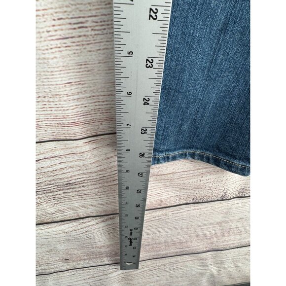 Paige Verdugo Ankle Distressed Jeans Women's Size 32 Blue‎ Medium Wash Denim - Picture 11 of 11